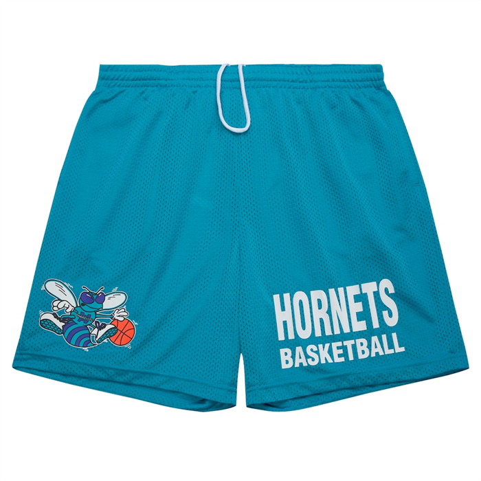 Pantalone Charlotte Hornets Mitchell & Ness Hardwood Classics Verde